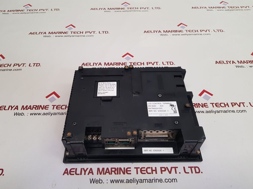 Sharp zm-352d lcd control terminal