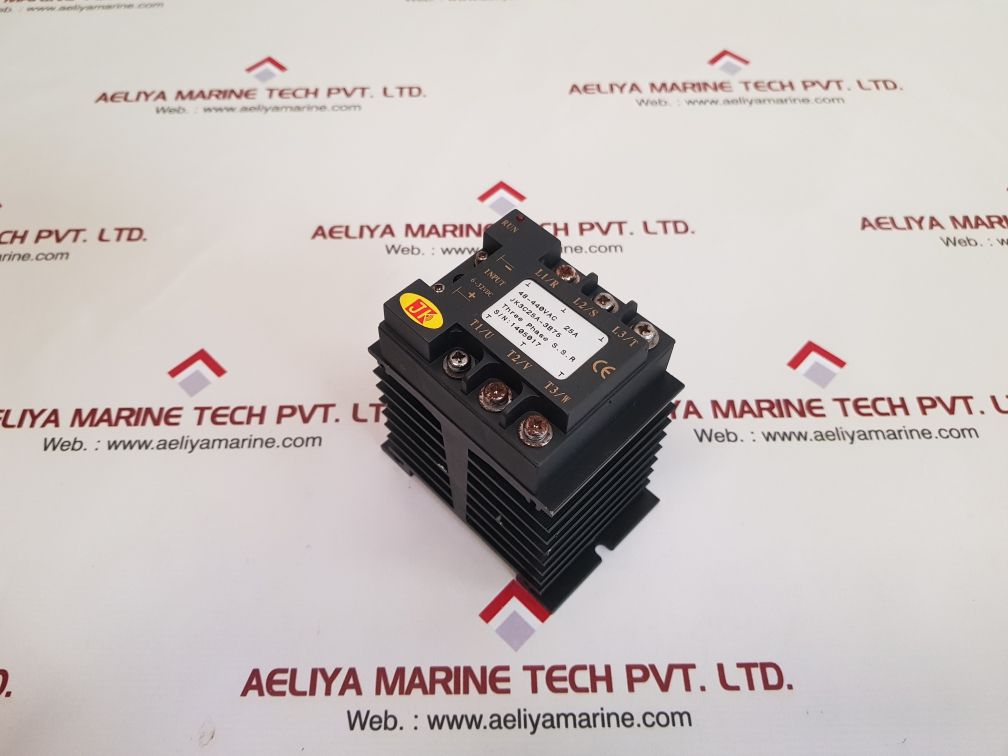 Jk three phase s.s.r jk3c25a-3b75 solid state relay