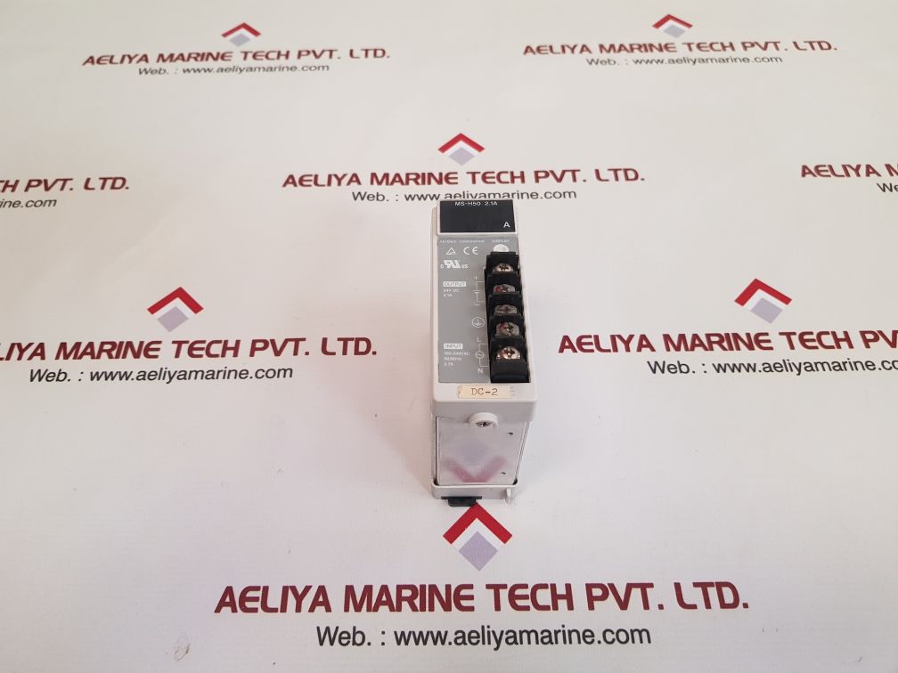 Keyence ms-h50 2.1a power supply