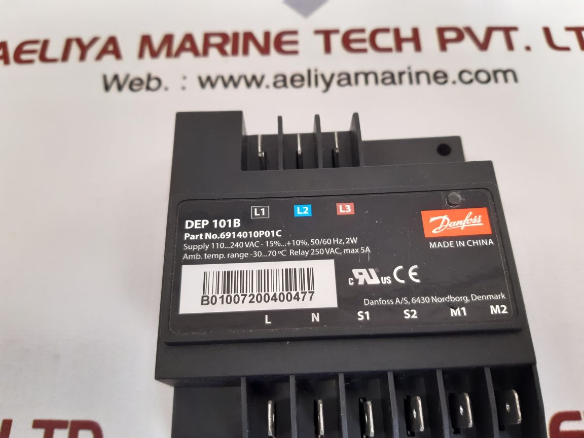 Danfoss dep 101b motor protector 6914010p01c