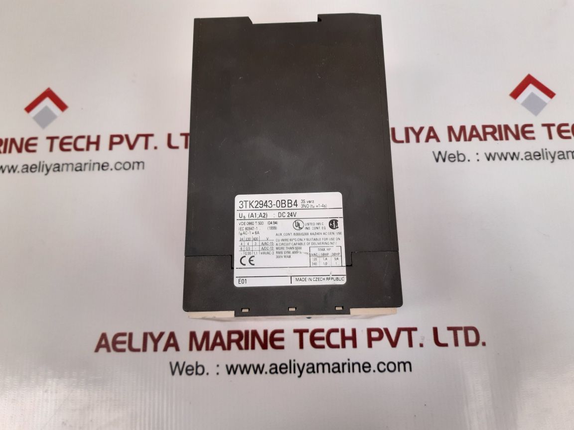 Siemens 3tk2943-0bb4 safety relay contactor