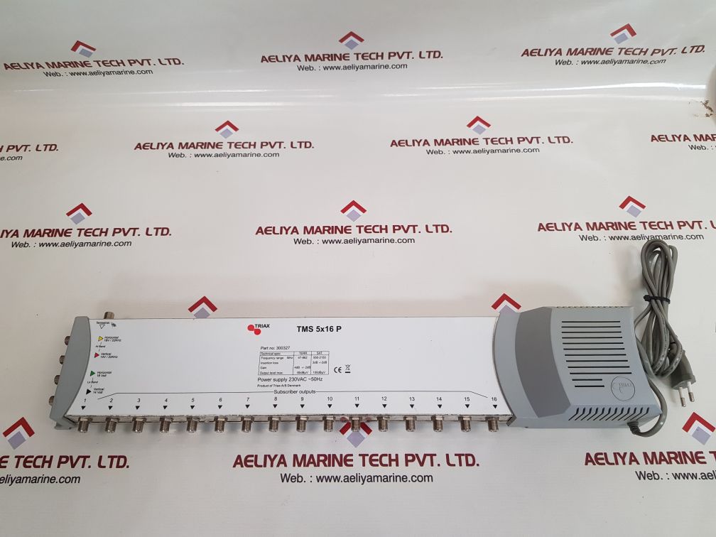 Triax tms 5x16p multiswitch with power supply 300327