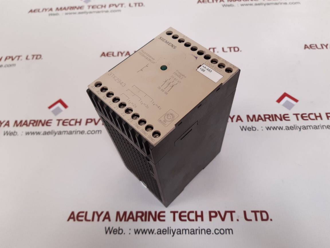 Siemens 3tk2943-0bb4 safety relay contactor
