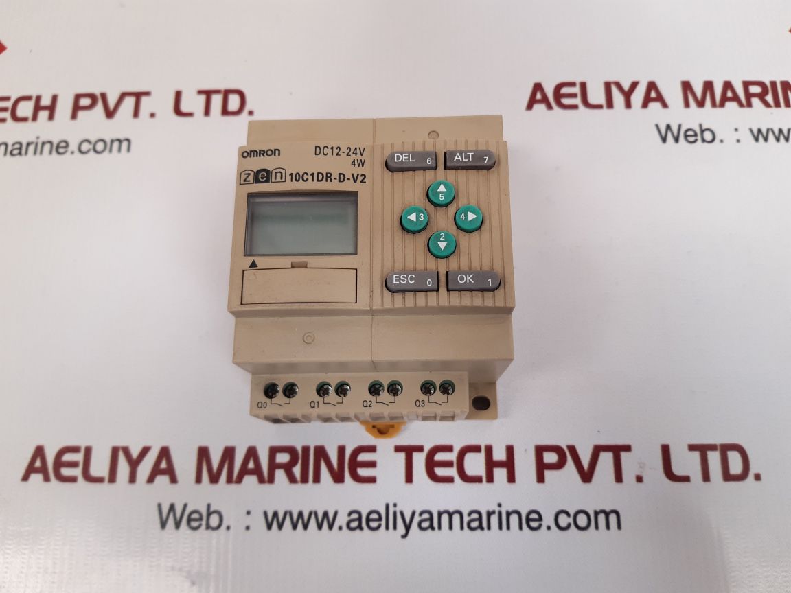 Omron zen-10c1dr-d-v2 cpu unit new