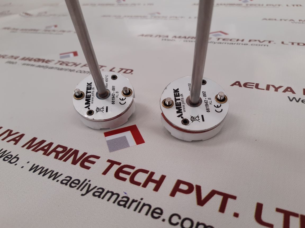 Ametek 1xpt100 temperature sensor max 400°c