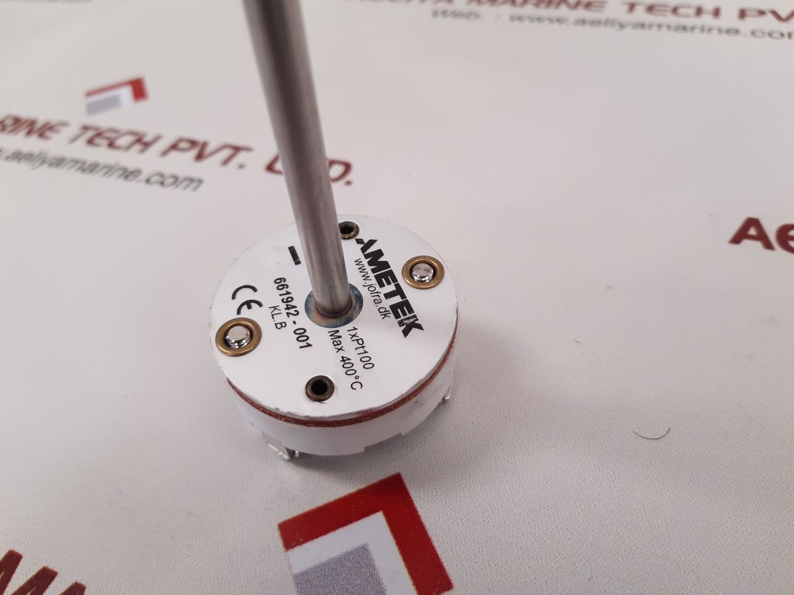 Ametek 1xpt100 temperature sensor max 400°c