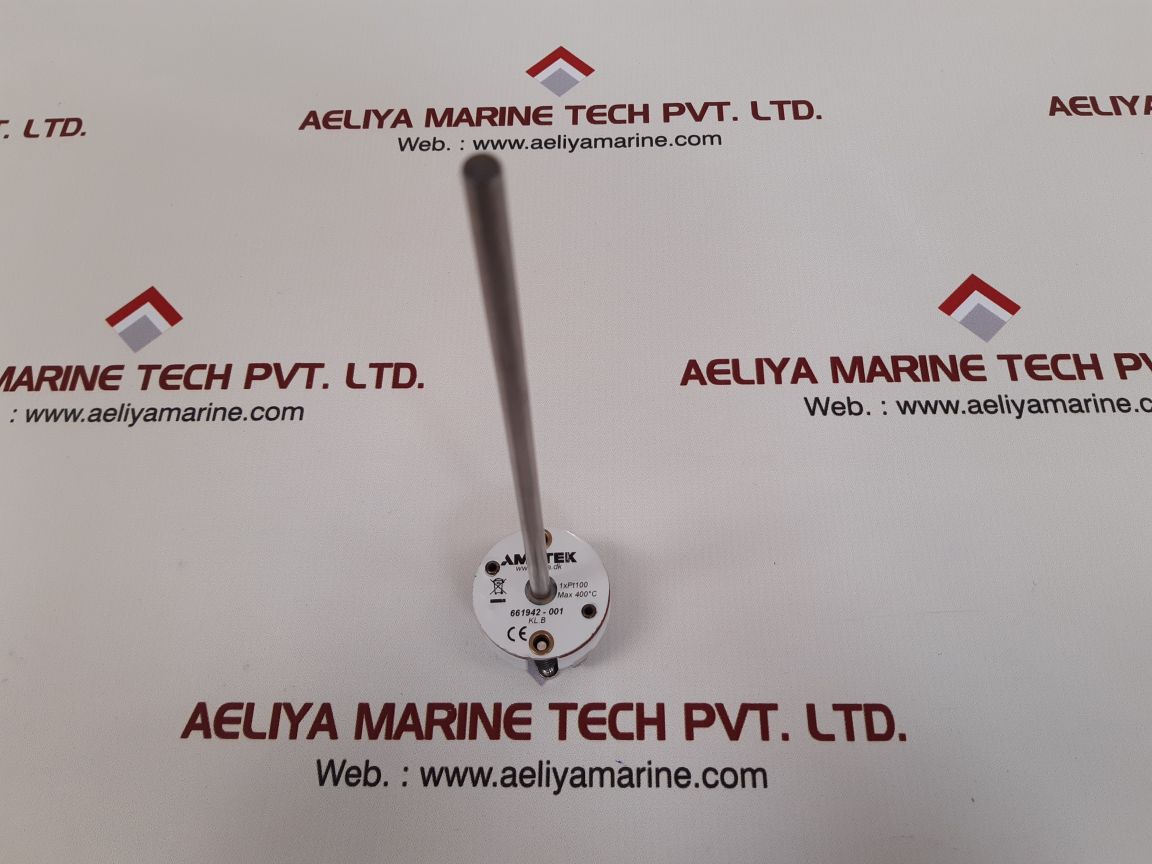 Ametek 1xpt100 temperature sensor max 400°c