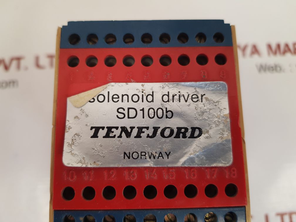 Tenfjord sd100b solenoid driver