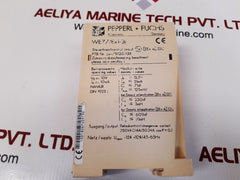 Pepperl+fuchs we77/ex1-bi switching amplifier ex-79/2043x