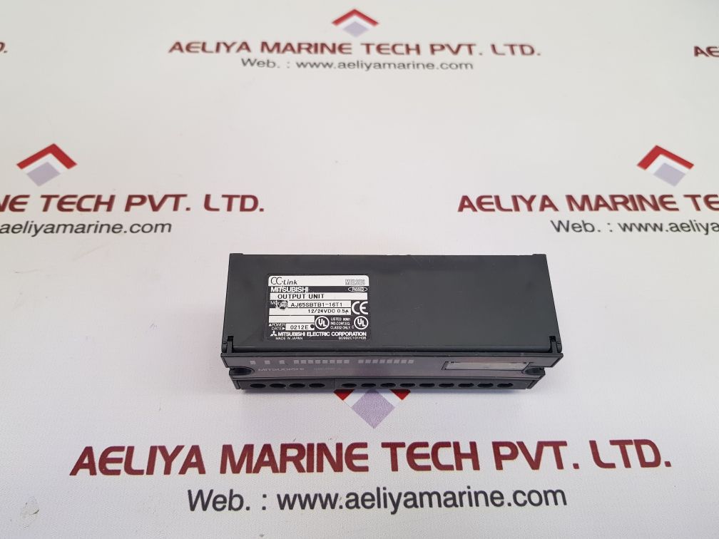 Mitsubishi melsec aj65sbtb1-16t1 cc-link output unit
