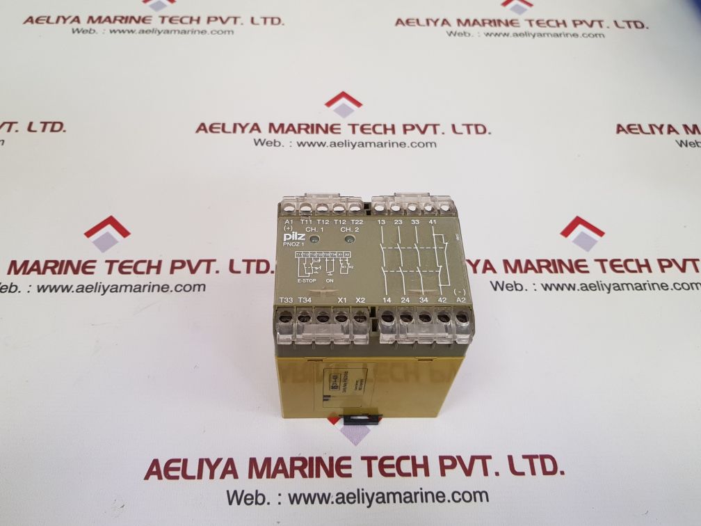 Pilz pnoz 1 3s/1o safety relay 475695