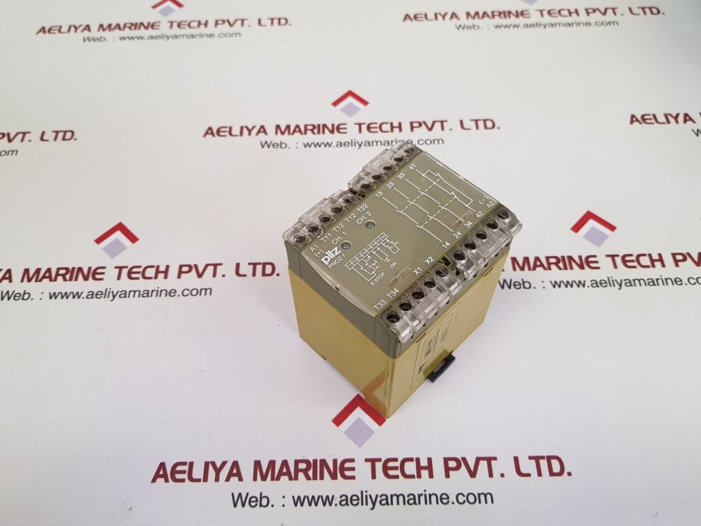 Pilz pnoz 1 3s/1o safety relay 475695