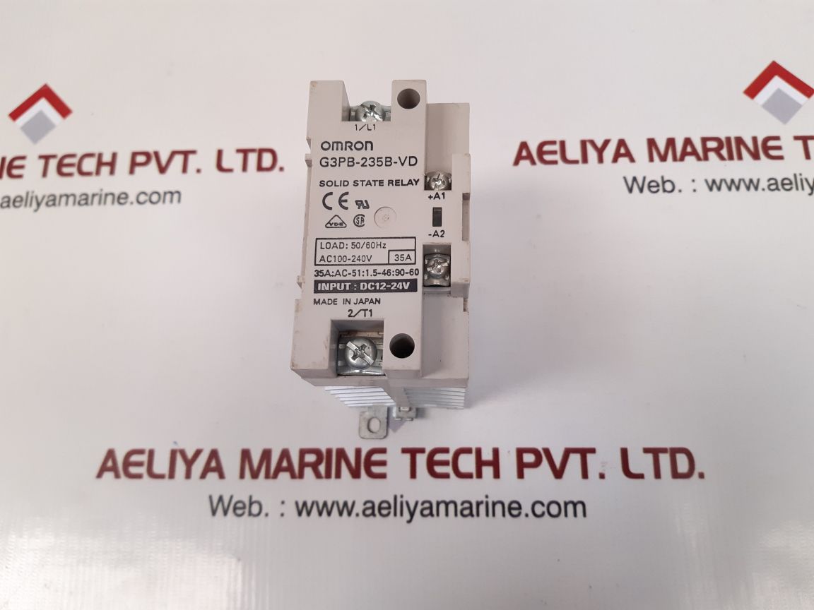 Omron g3pb-235b-vd solid state relay
