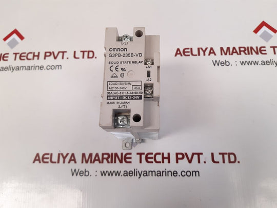 Omron g3pb-235b-vd solid state relay