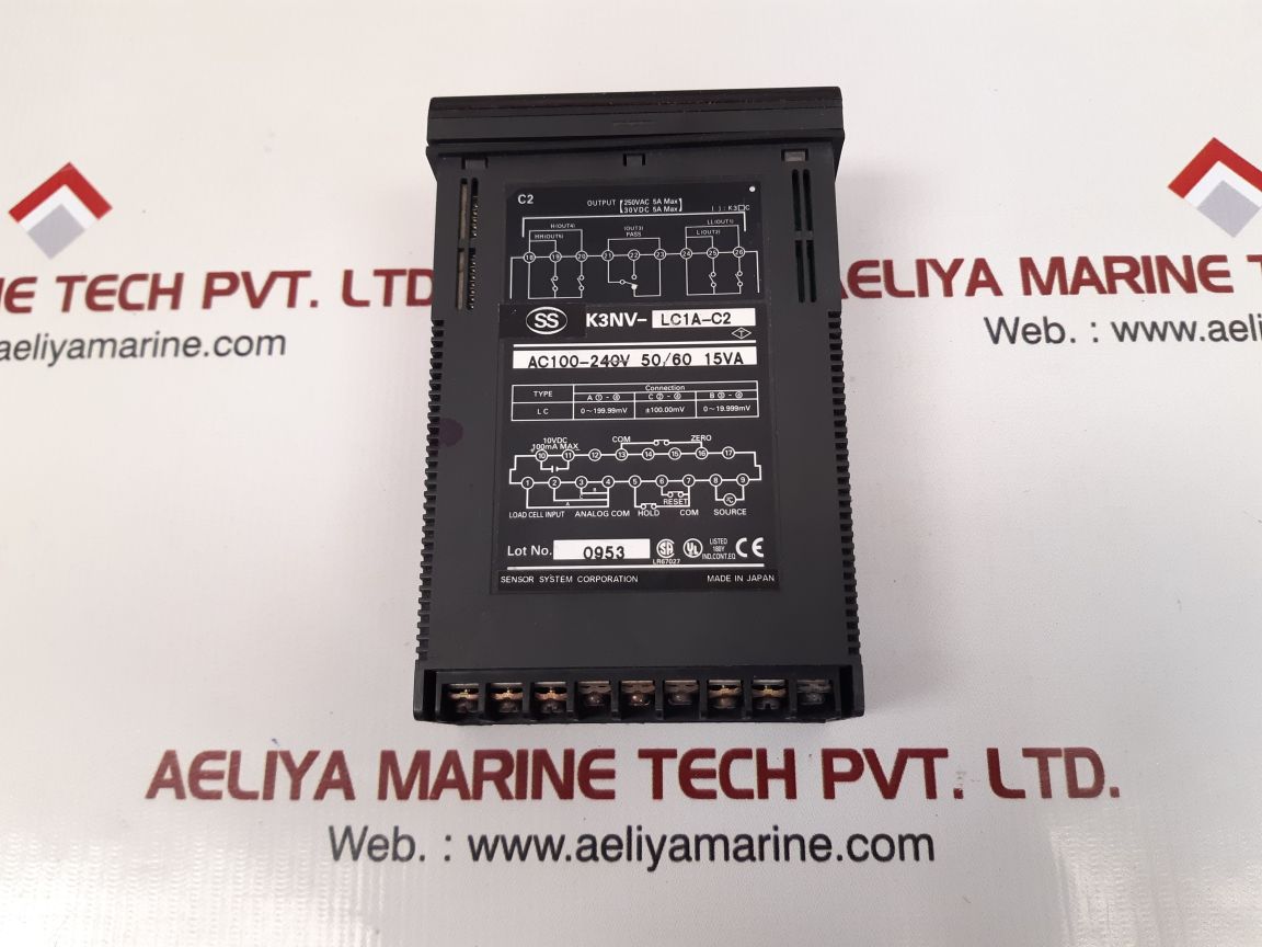 Sensor system k3nv-lc1a-c2 meter