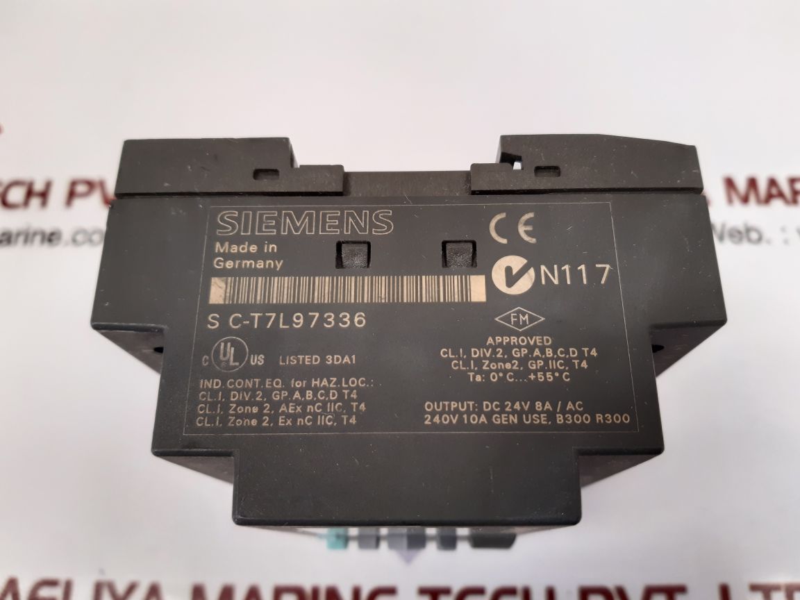 Siemens 6ed1 052-1md00-0ba5 logic module with 6ed1 055-1hb00-0ba0