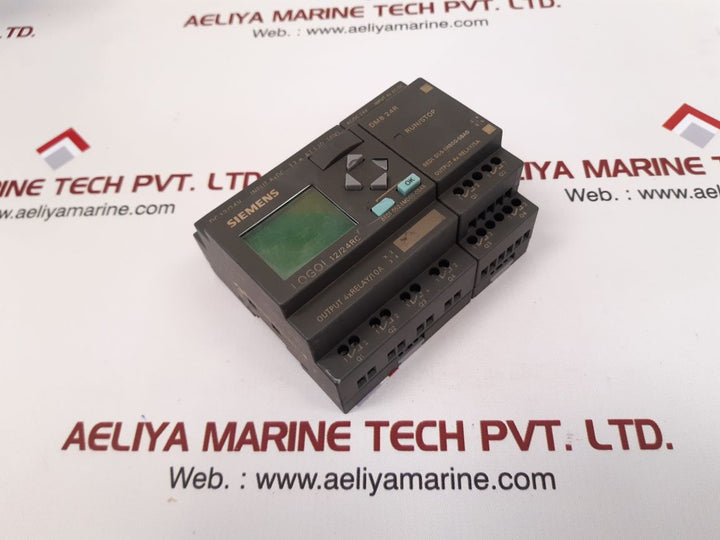Siemens 6ed1 052-1md00-0ba5 logic module with 6ed1 055-1hb00-0ba0