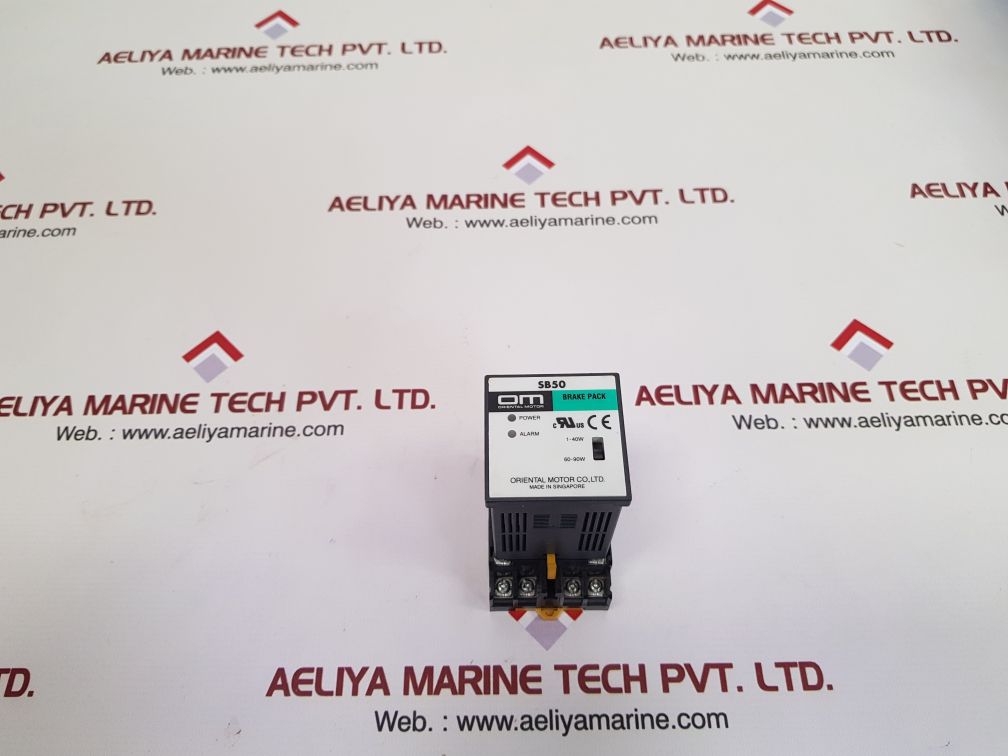 Oriental motor sb50 brake pack with base