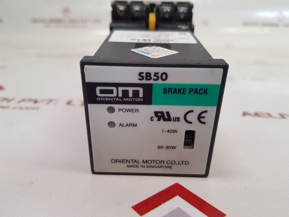 Oriental motor sb50 brake pack with base