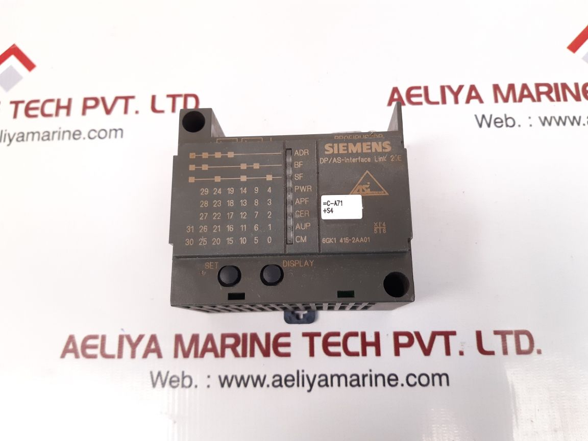 Siemens 6gk1 415-2aa01 dp/as-interface link 20e