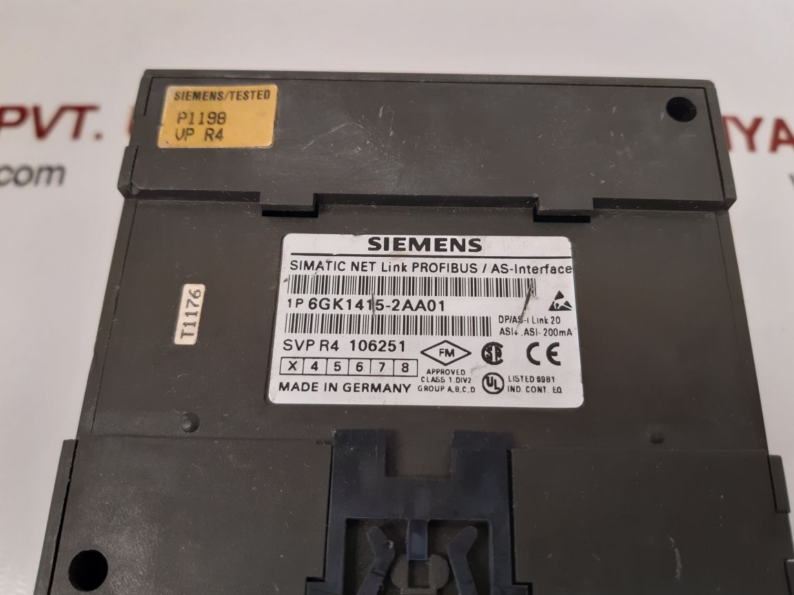 Siemens 6gk1 415-2aa01 dp/as-interface link 20e