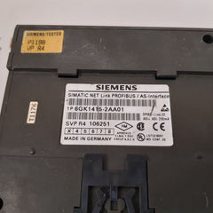 Siemens 6gk1 415-2aa01 dp/as-interface link 20e