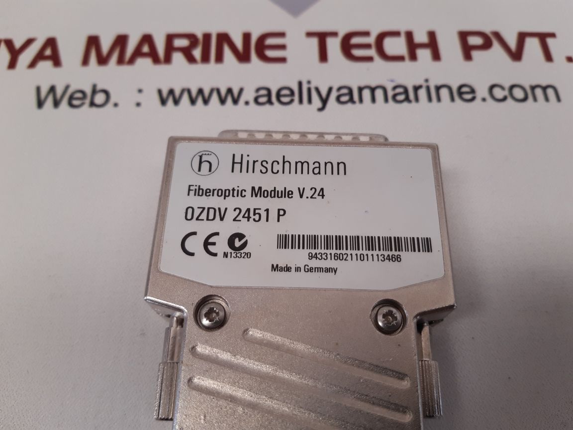 Hirschmann 0zdv 2451 p fiberoptic module v.24