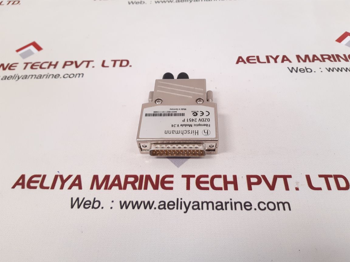 Hirschmann 0zdv 2451 p fiberoptic module v.24
