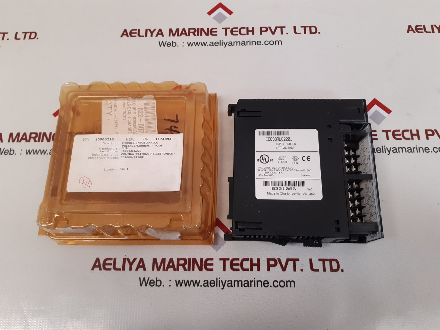 Ge fanuc ic693alg220j input module