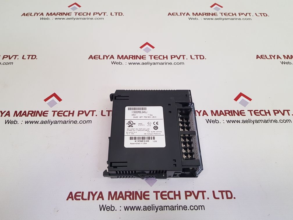Ge Ic693Mdl645J Input Module 24Vdc 16Pt Pos/Neg Logic