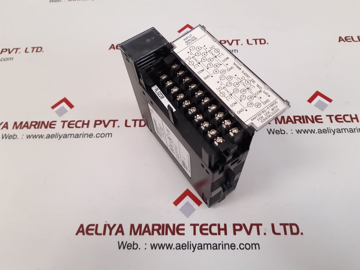 Ge fanuc ic693alg220f input analog module 4pt voltage