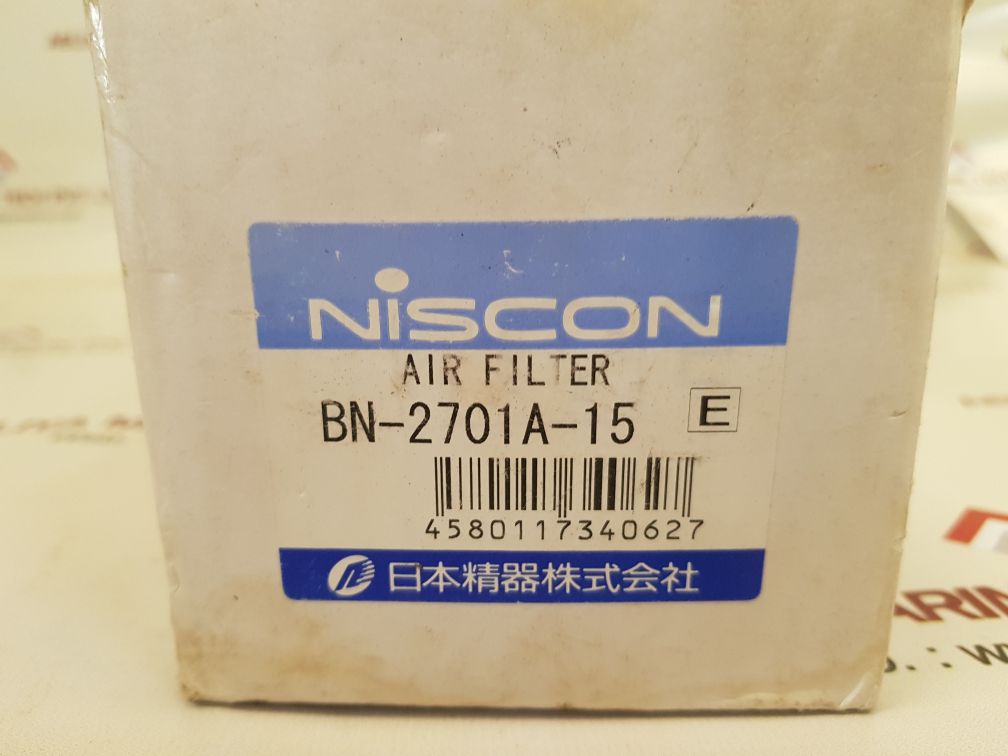 Nihon seiki bn-2701a-15 air filter