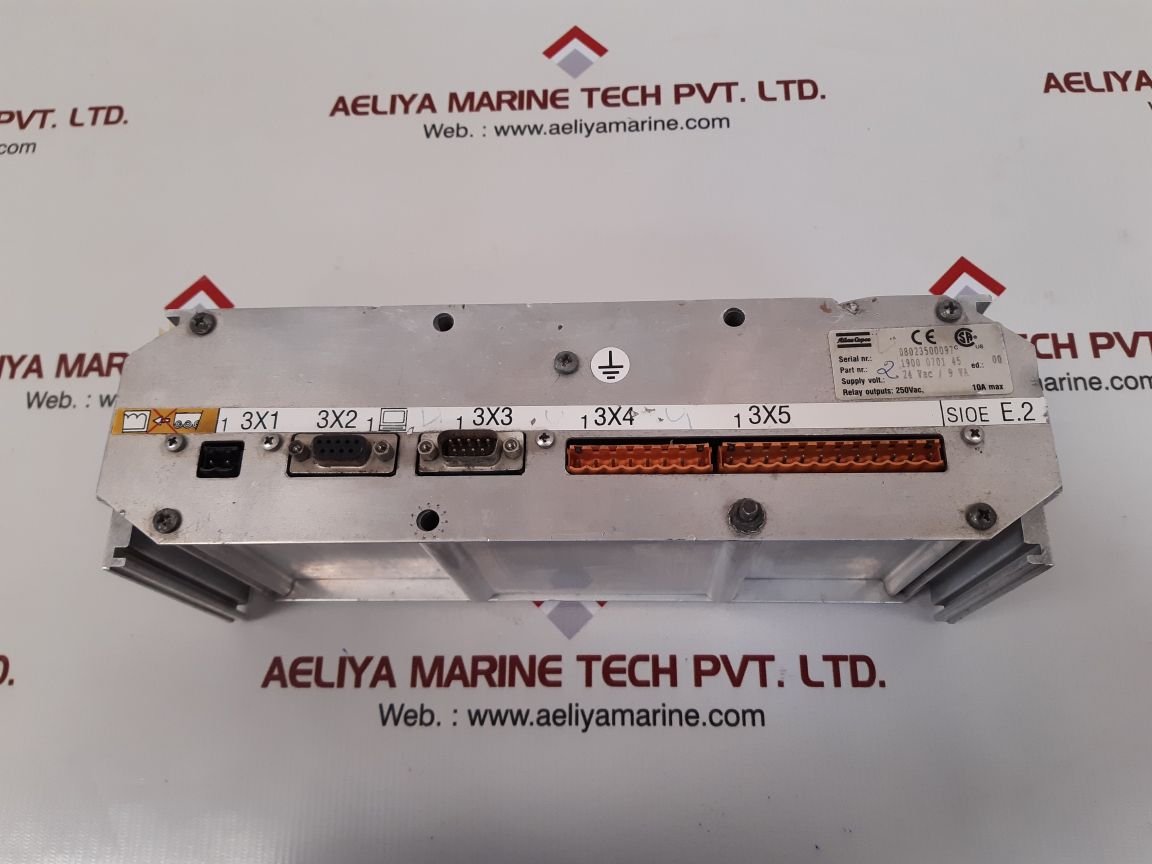 Atlas copco 1900070145 i/o module 24 vac / 9va