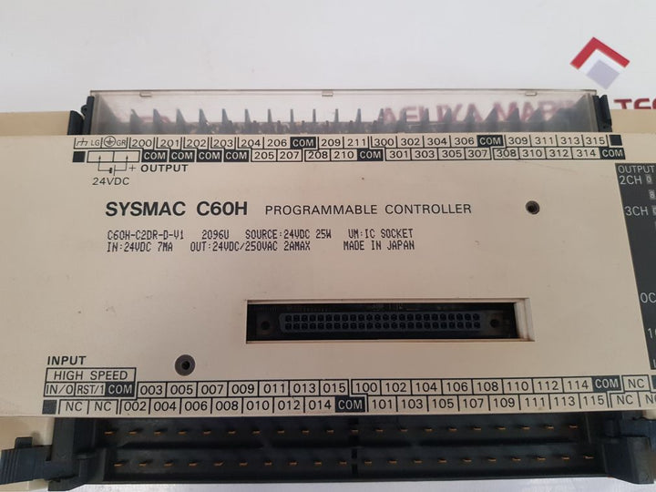 Omron c60h-c2dr-d-v1 programmable controller