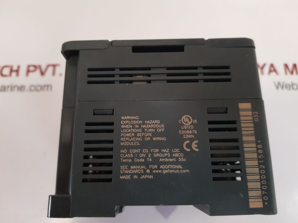 Ge fanuc versamax ic200udr001-ba micro controller