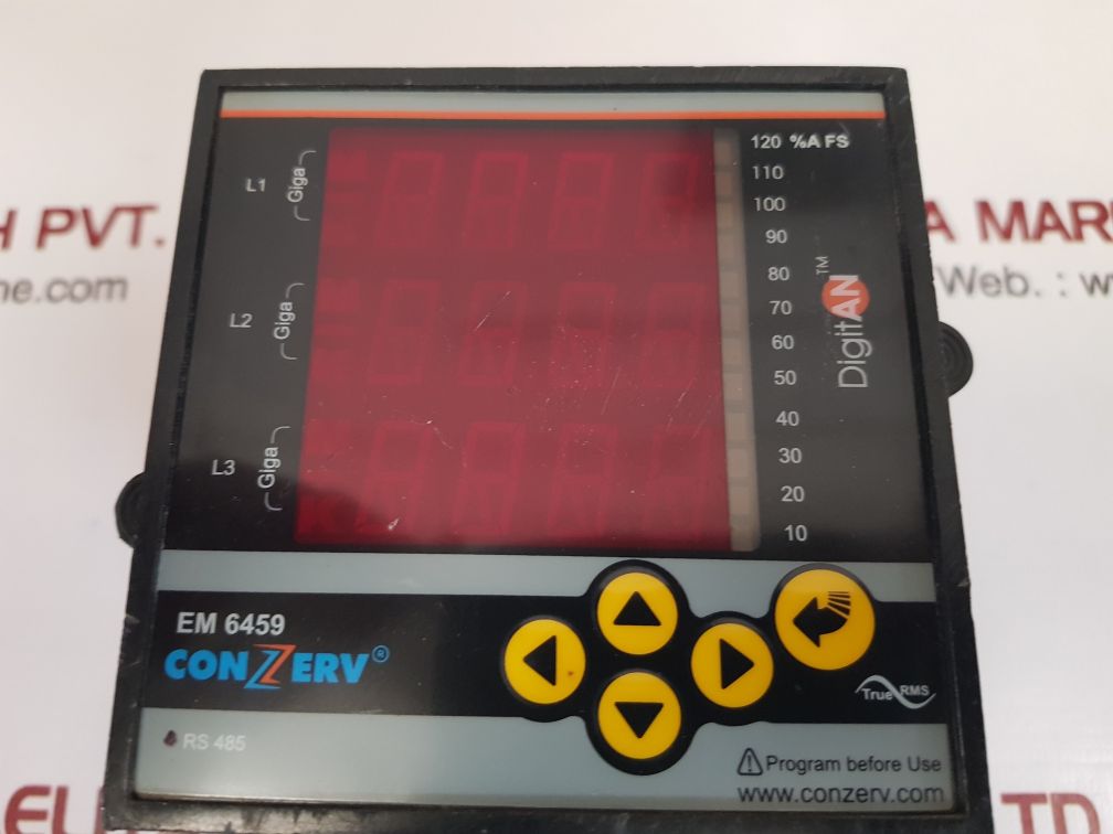 Conzerv em 6459 energy meter