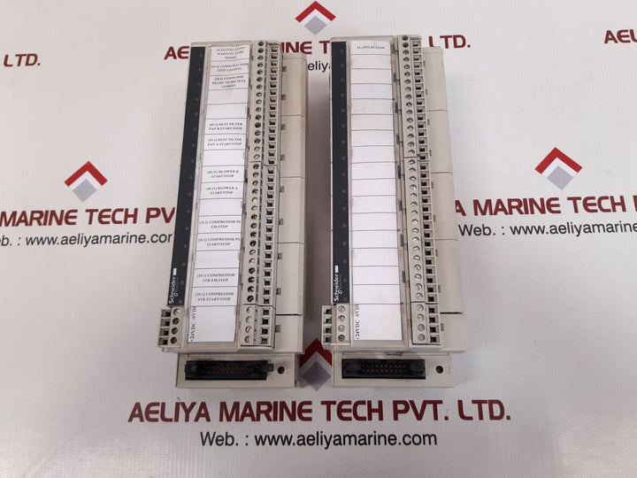 Schneider modicon abe7-r16s210 relay base