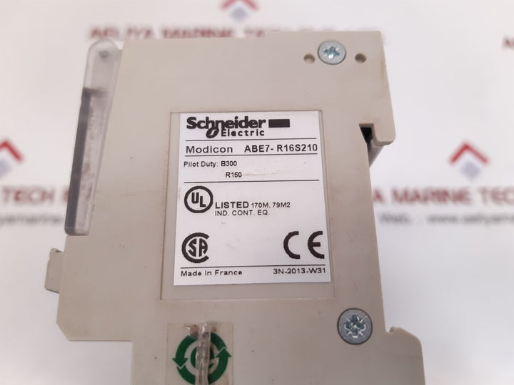 Schneider modicon abe7-r16s210 relay base