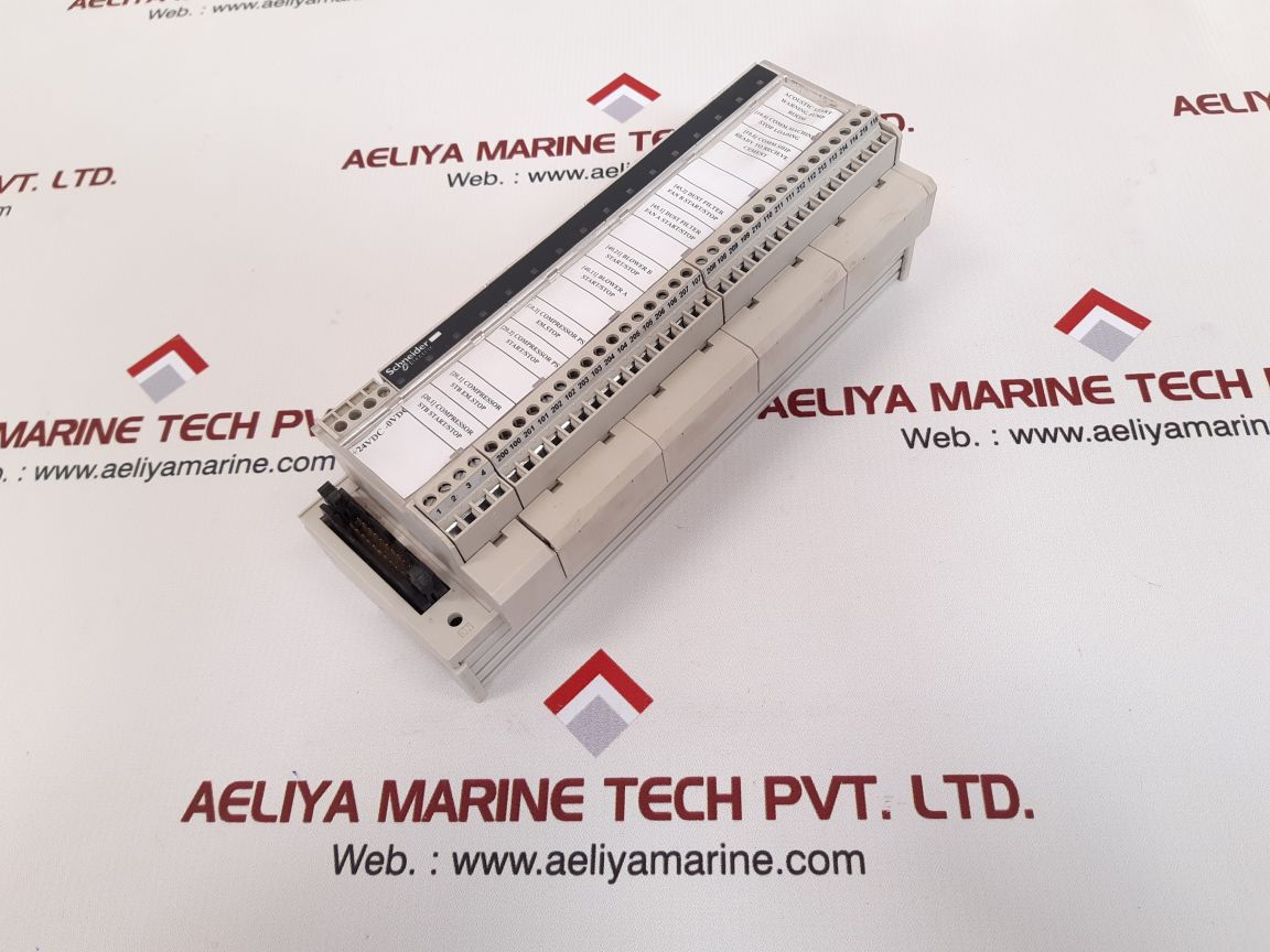 Schneider modicon abe7-r16s210 relay base