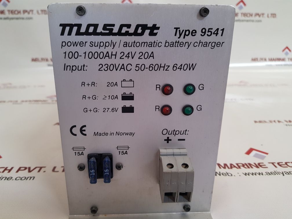 Mascot 9541 power supply battery charger
