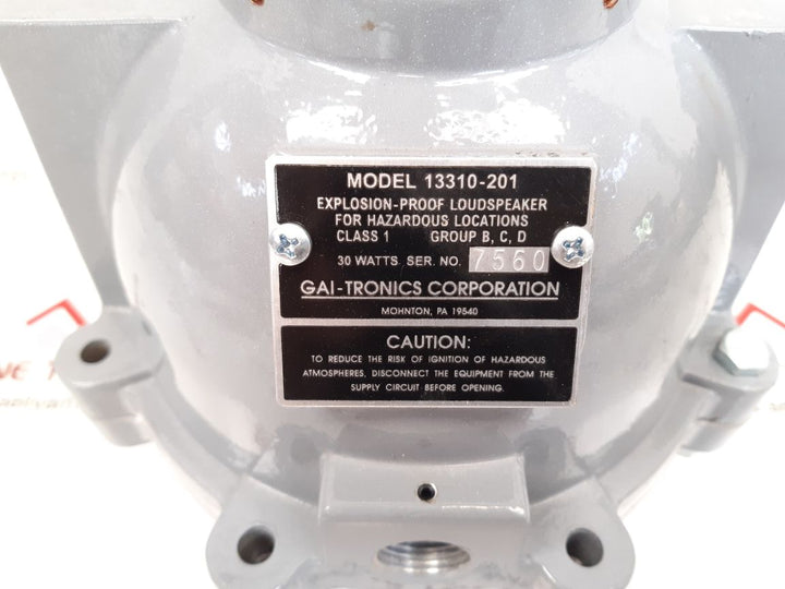 Gai-tronics 13310-201 explosion-proof loudspeaker 13310 series