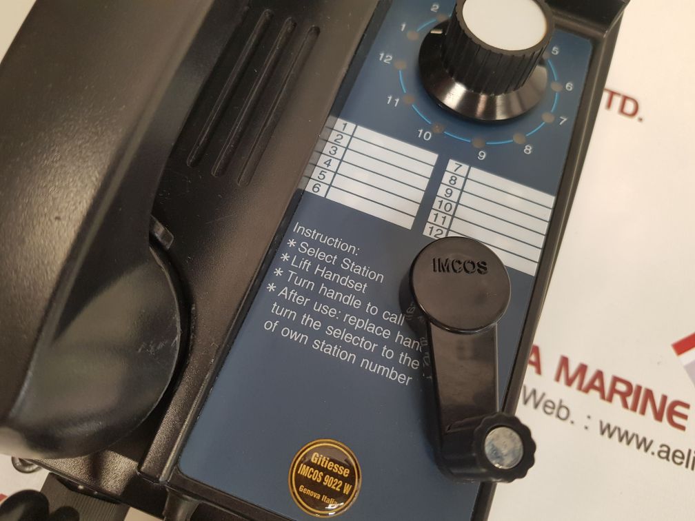 Gitiesse imcos 9022 w marine telephone 
