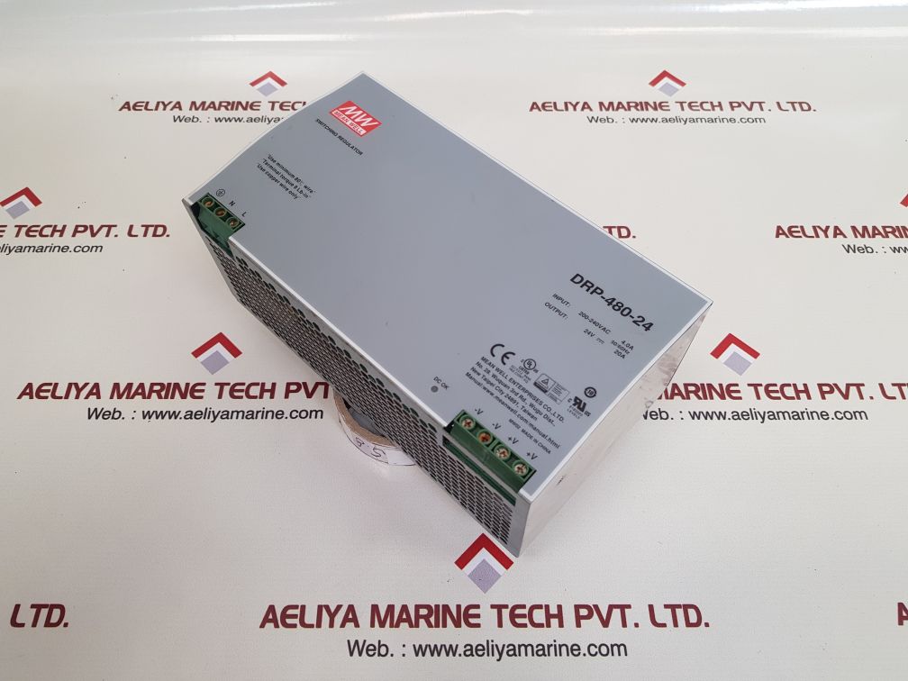 Mean well drp-480-24 switching regulator power supply