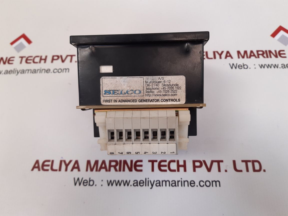 Selco m8100-34 synchroscope meter