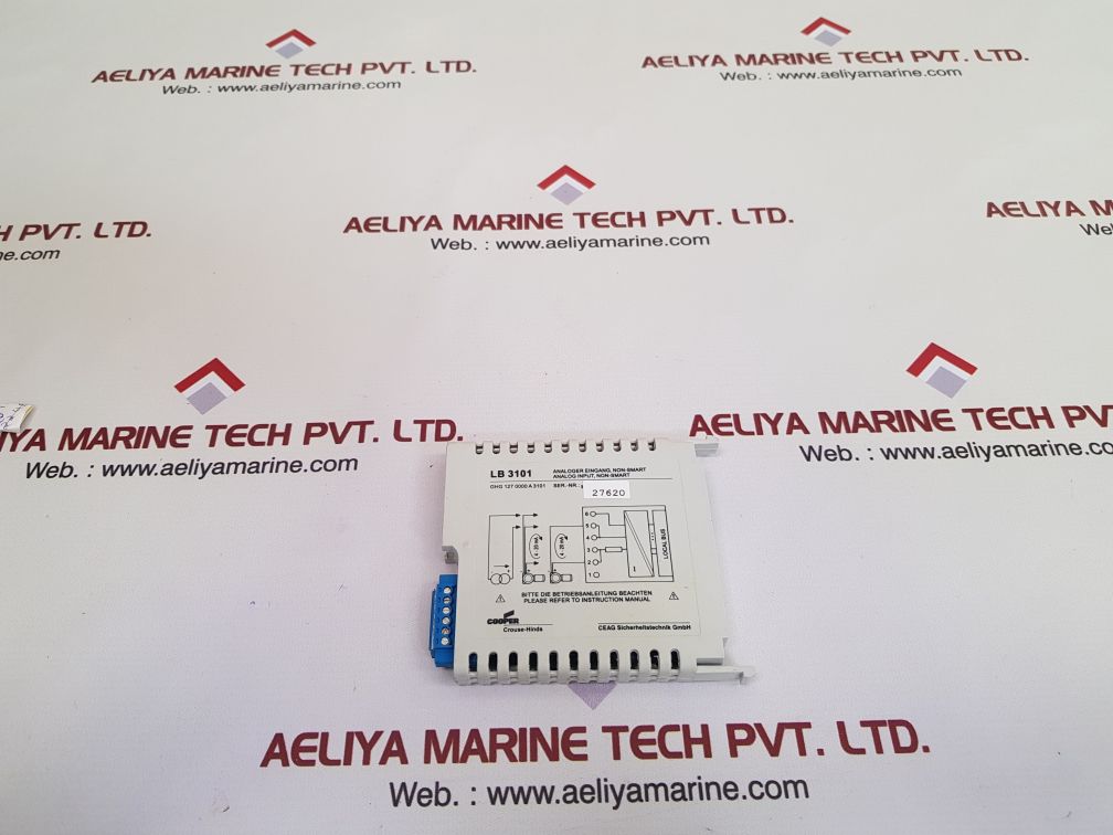 Ceag lb 3101 analog input module used