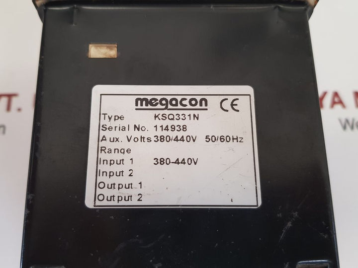 Megacon ksq331n sync check synchronising indication control relay