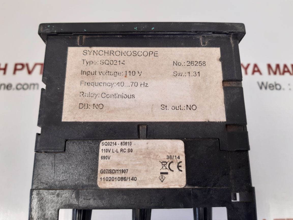 Iskra sq 0214 synchronoscope