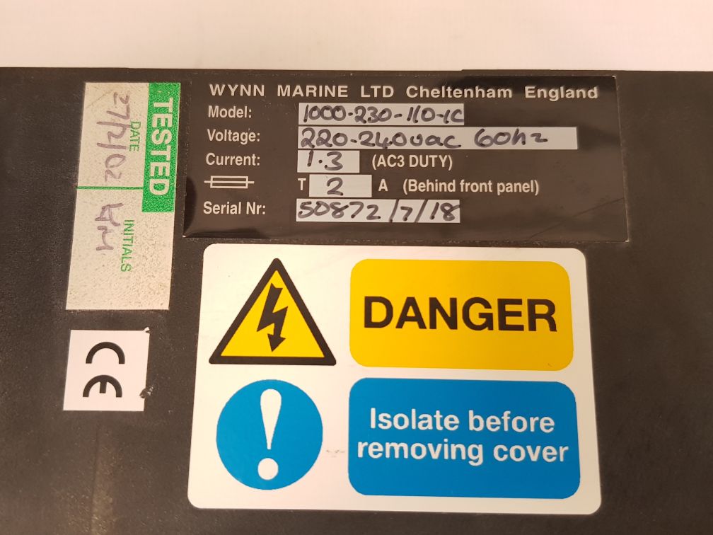 Wynn series 1000 wiper control unit 1000-230-110-ic 