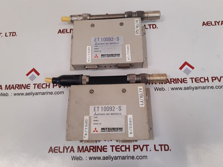 Mitsubishi et10092-s ieee 802.3 transceiver unit