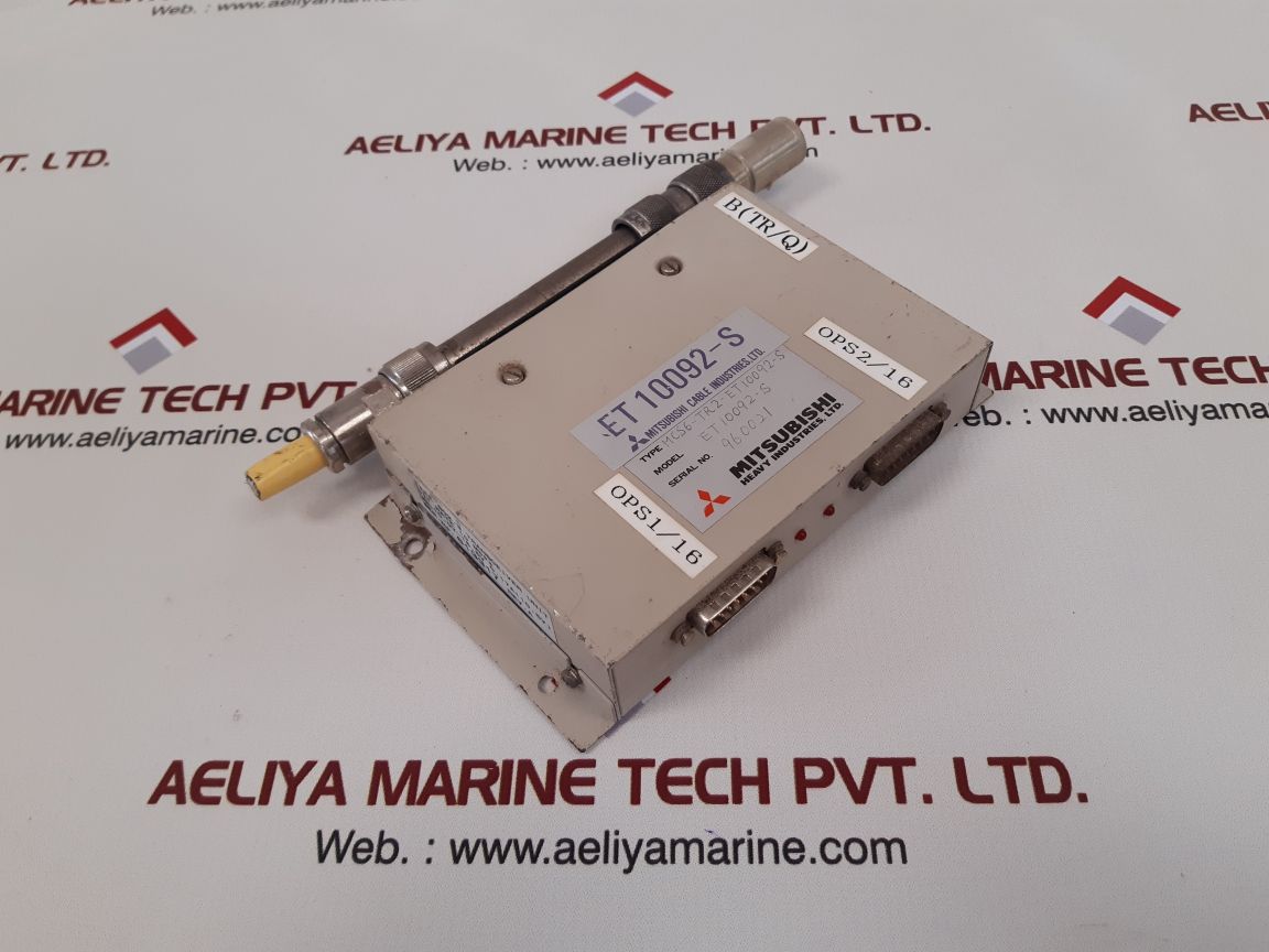 Mitsubishi et10092-s ieee 802.3 transceiver unit